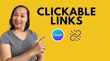 How to ADD a LINK to an IMAGE in CANVA 2025 - EASY!