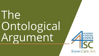 The Ontological Argument: Existence as Perfection - Philosophy of Religion Series | Academy 4 So...