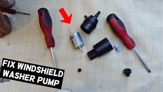 FIX WINDSHIELD WASHER PUMP