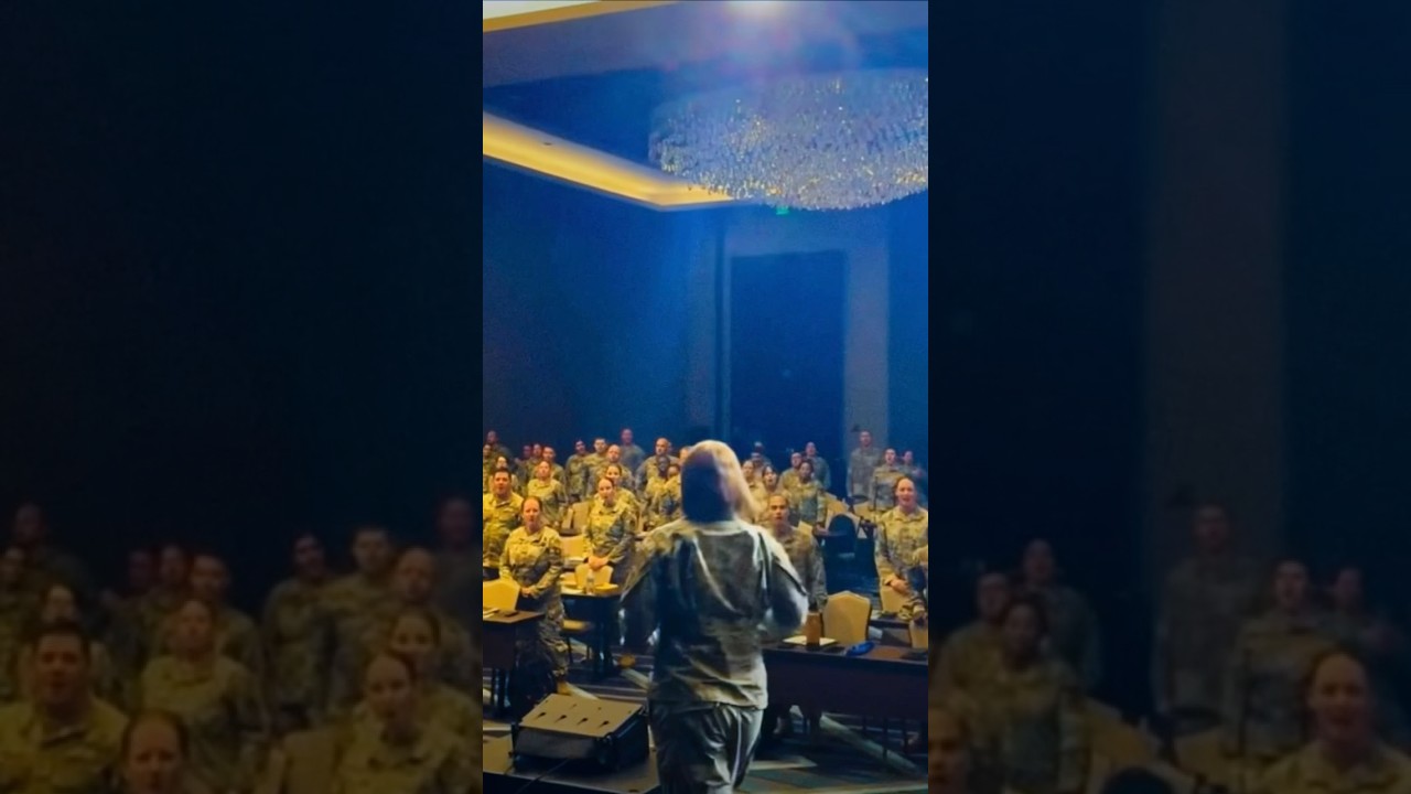 #FirstSergeant ONE SHARP ROCK HUA! #militarylife #airforce #motivation ​⁠#afsa