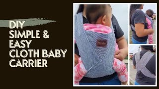Simple Cloth Baby Carrier
