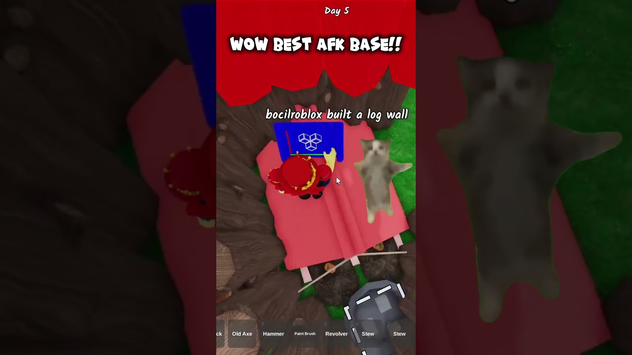 BEST AFK BASE 99 NIGHTS IN THE FOREST 