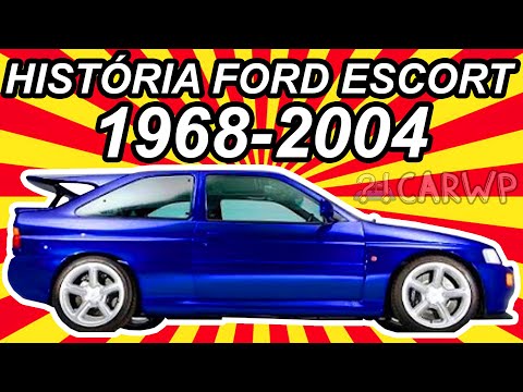 Vídeo: Em que anos a Ford fez o Escort?