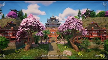 Japanese Temple in UEFN | Environment Design