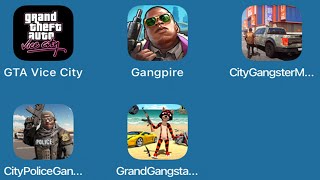 GTA Vice City, Gangpire, City Gangster Miami, DrugMafia, City Police Ganger Revenge, Cat Crime City screenshot 5