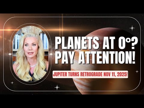 JUPITER RETROGRADE Begins! What It Means for You (Nov 11, 2025)