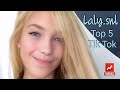 Top 5 de laly snl sur musically  tik tok  musically  tiktok  dcembre 2018