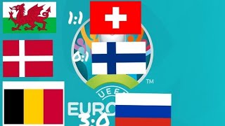 Omówienie meczów Walia vs Szwajcaria, Dania vs Finlandia , Belgia vs Rosja