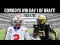 #DallasCowboys Fish Report Live: 2 Trades, 2 Picks, 3 MONSTER MOVES! #NFLDraft Day 1 In Review