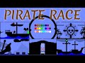 24 Marble Race EP. 22: Pirate Race (by Algodoo)