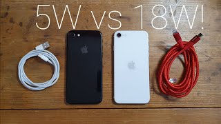 Apple iPhone SE 2 VS iPhone 7 Fast Charging Test! Worth Spending Extra Money?