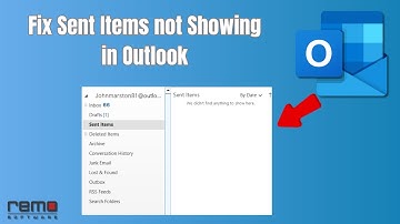How to Fix Sent Items not Showing in Outlook problem?