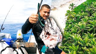 Exploring Uninhabited Tropical Islands In A Small Boat (Sharks & BIG Tuna) - Ep 277