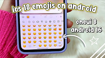 how to get iphone emojis on android ✨️ samsung One UI 8 Android 16