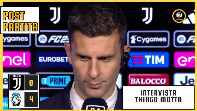 POST JUVENTUS - ATALANTA 0-4 | INTERVISTA THIAGO MOTTA