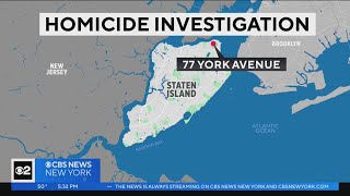 Police investigating homicide on Staten Island