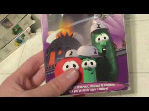 My Veggie Tales Black VHS Collection with Sticker Label (Summer 2020 Edition)