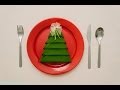 🎄 Christmas Tree Napkin Folding Tutorial # HOW TO | Handimania DIY