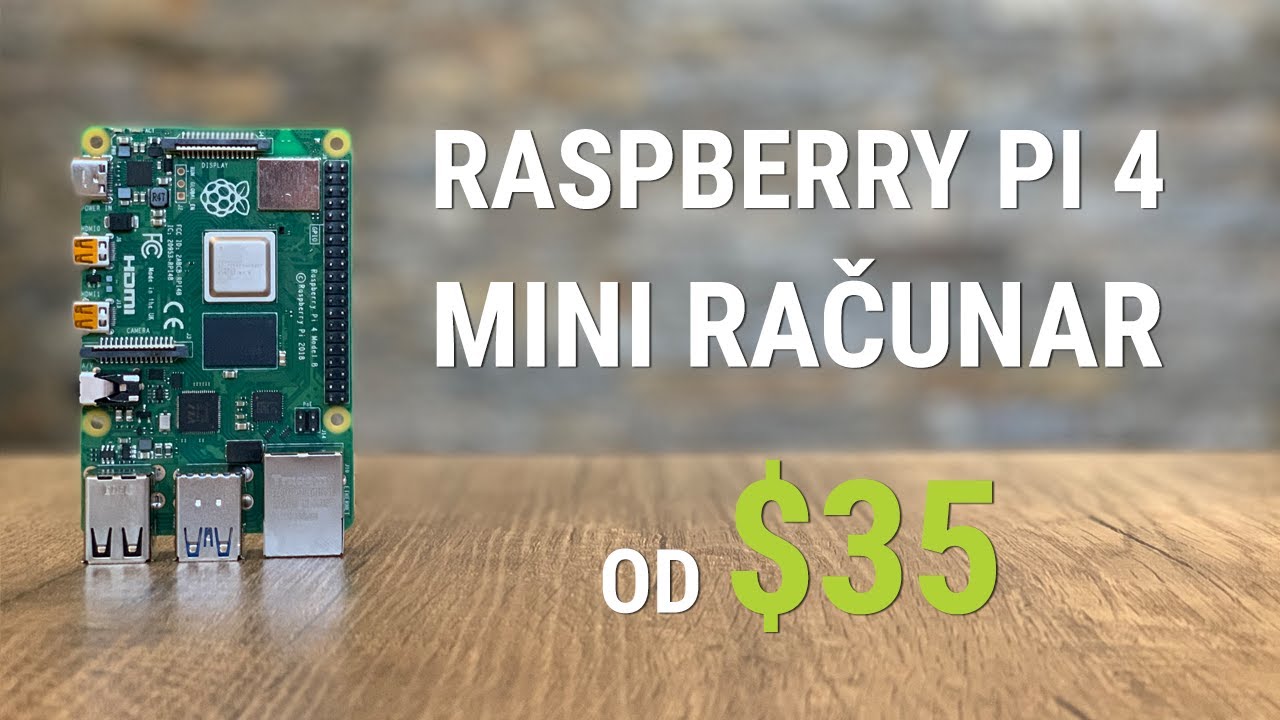 Raspberry Pi 4 Mini računar - Review - YouTube