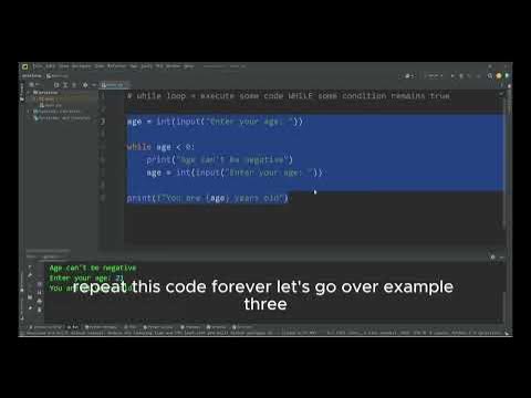 VIDEO TUTORIAL ON PYTHON ITERATIVE STATEMENTS: ESSENTIAL GUIDE FOR ...