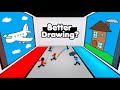 ROBLOX BETTER DRAWING GAME *PRO'S WISH THEY COULD DRAW LIKE ME*