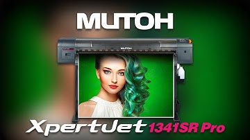 MUTOH XPJ-1341SR Pro Eco-solvent Vinyl Printer