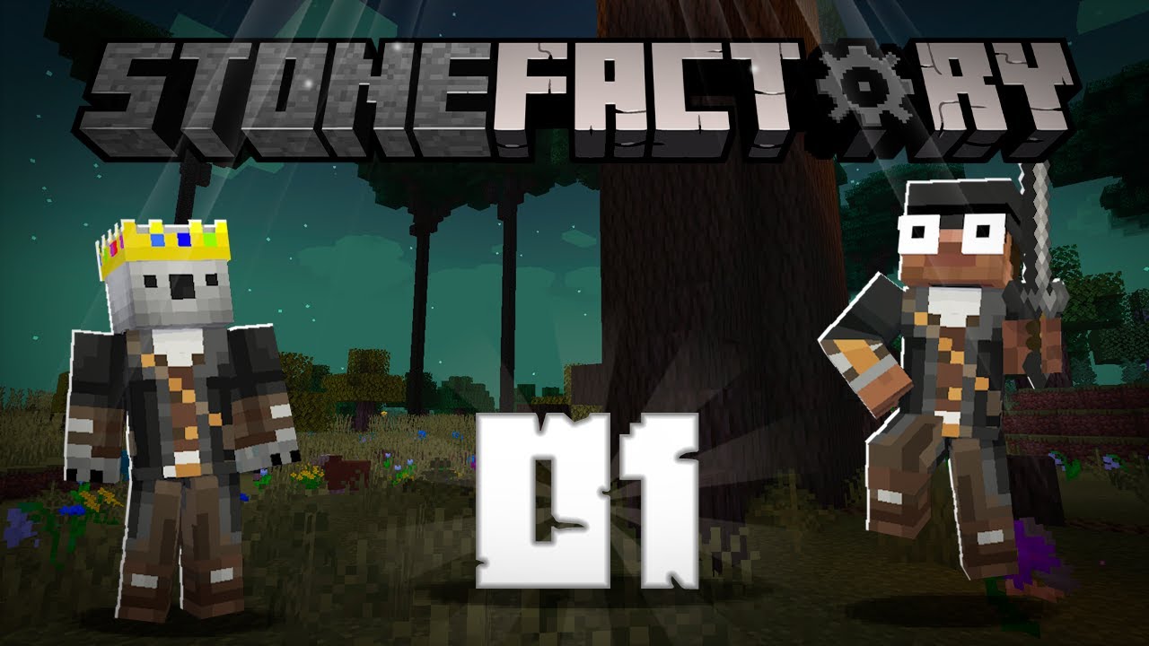 Stone Factory Java Edition NOVA SÉRIE COM 350 MODS! - STONEFACTORY #1 | (MINECRAFT 1.18.2 + MODS ...