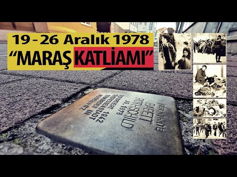 Maraş Katliamına dair...