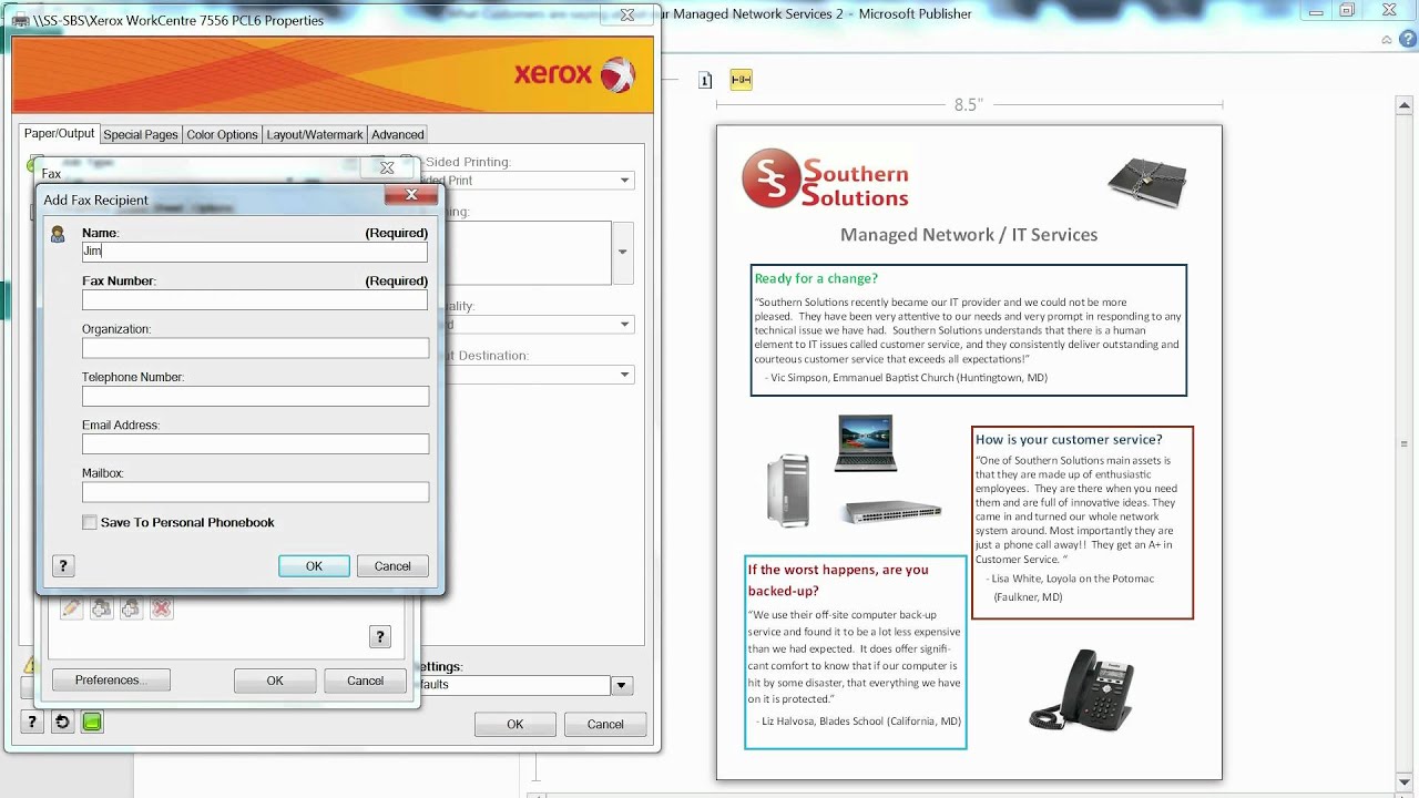 Paperless Faxing - Just·Tech