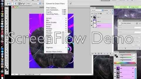Photoshop CS5 Extended Tutorial - Making An Apple Logo Have a C4D Inside Part 2