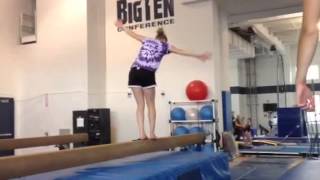 Switch Leap, tuck full, back tuck