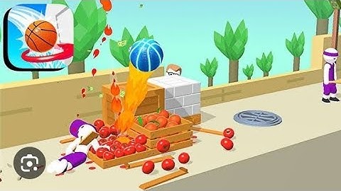 Bounce Dunk #gameplay #walkthrough Android iOS Game ruuffj