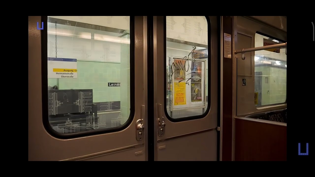 Ausfahrt U8 Leinestraße