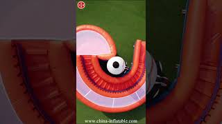🚀🔥 Custom Rocket Launch Inflatable Slide! Blast off into Fun! 🎉😄 #inflatableslide #rocket #kidsfun