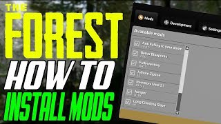 The Forest How To Install Mods & Ultimate Cheat Menu (ModAPI Tutorial) screenshot 3