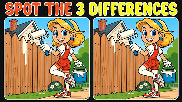 🧠🧩 The 10 Most Difficult “Find the Difference” Challenges — Only Geniuses Can Spot All 3!