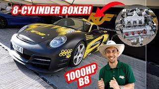 RUF Automobil Develops 8-Cylinder Boxer Engine! Debut in Porsche CTR3 at Goodwood FOS