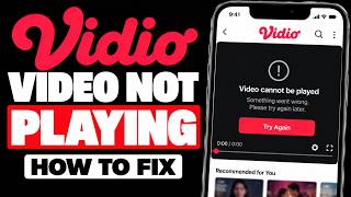 How to Fix Vidio Video Not Playing | Step-by-Step Guide screenshot 2