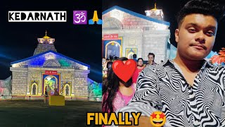 Finnally Kedarnath poch gaya 🤩🕉️ | Jai Shree Kedar 🙏 | Subho Nobomi