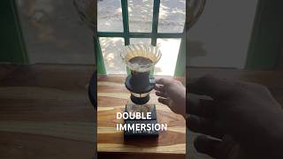Double immersion #brewer #coffee #kopisehat #brewing #kopi #coffeelover #brewedition #coffeebrew