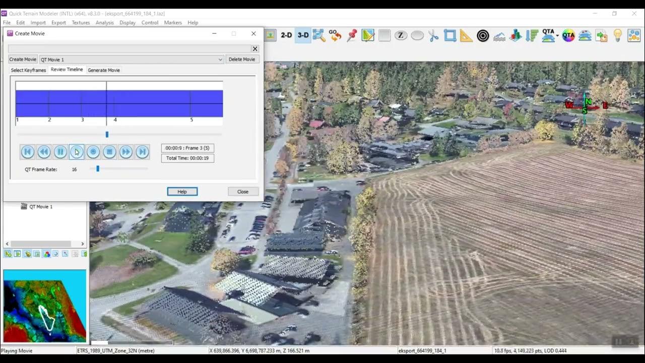 Hvordan lage en video i Quick Terrain Modeler YouTube
