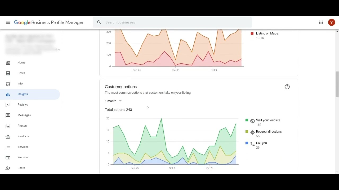 How to Review Your Profile Performance Insights in Google My Business ...
