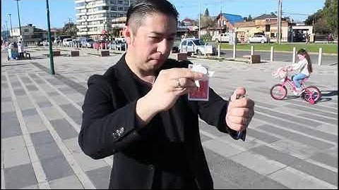 Saturn Magic - Card in Fire by Patricio Teran video DOWNLOAD