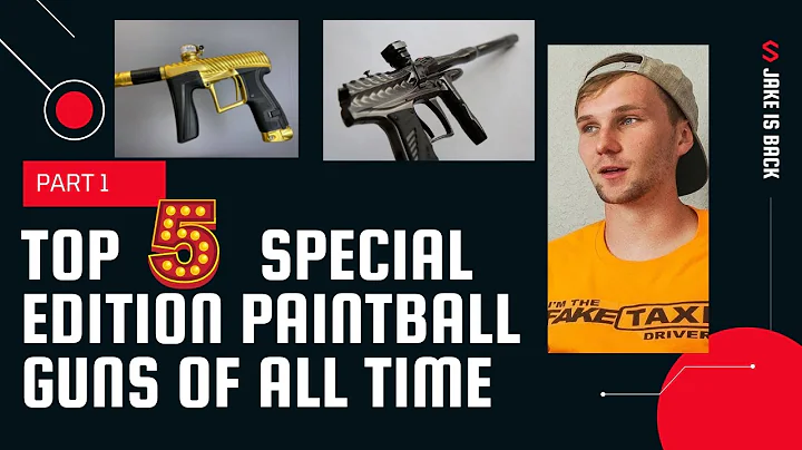 TOP 5 SPECIAL EDITION PAINTBALL GUNS // JAKE FROM TEAM INSANITY RETURNS