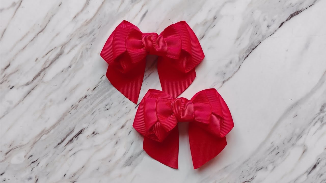 HERMOSO PAR DE MOÑOS CON LISTON DE 3.8CM DE ANCHO 🎀