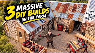 3 DIY Builds Before Winter on Our Off-Grid Farm