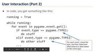 User Input & The Game Loop