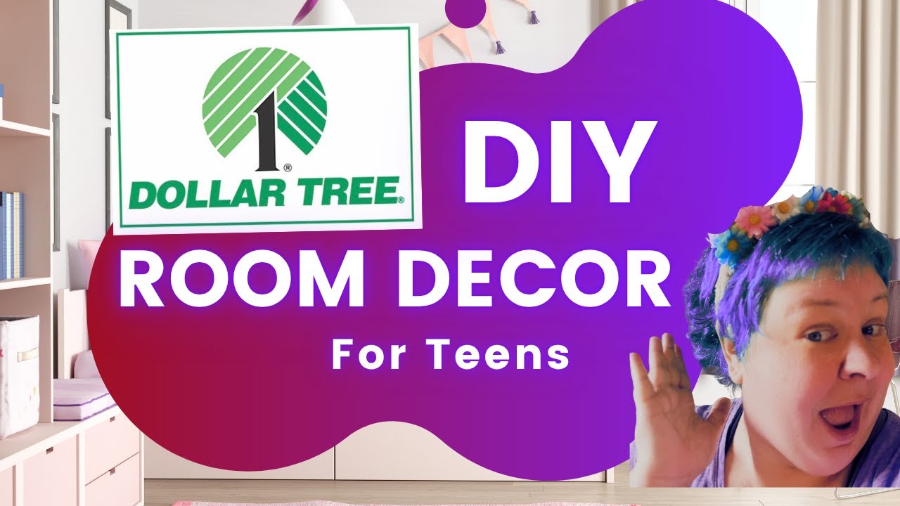 Budget Friendly Dollar Tree DIY Room Decor for Teens - YouTube