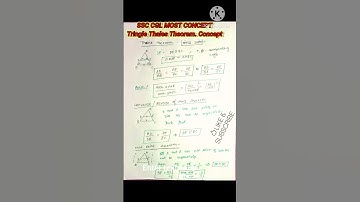#Thales theorem #thalestheorem #concerts #ssc #Cgl#chsl #mts #like  #subscribe