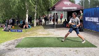 Eagle McMahon Backhand Slowmotion European Open 2024